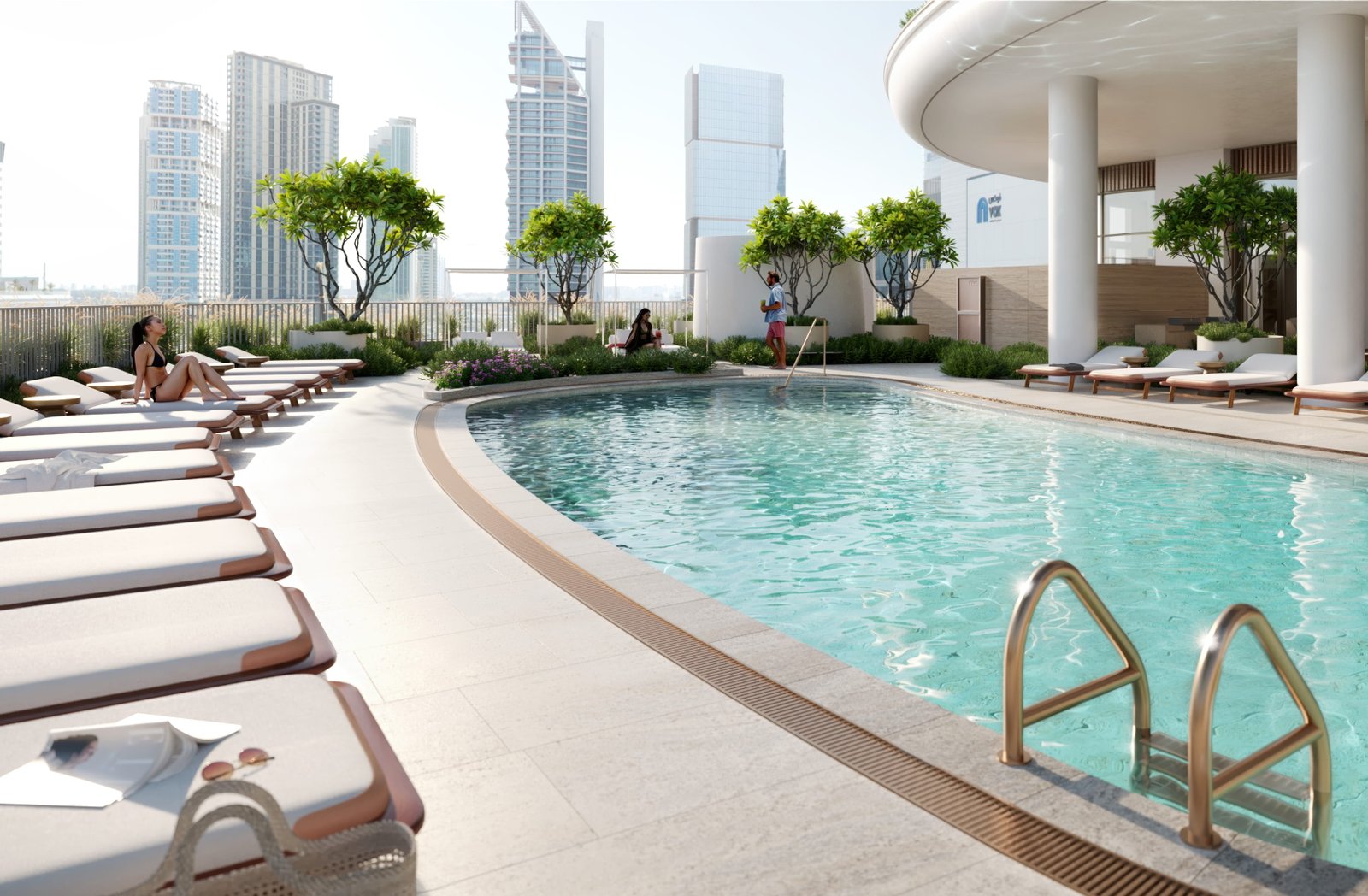 Stunning waterfront view of St. Regis The Residences, Al Maryah Island, Abu Dhabi